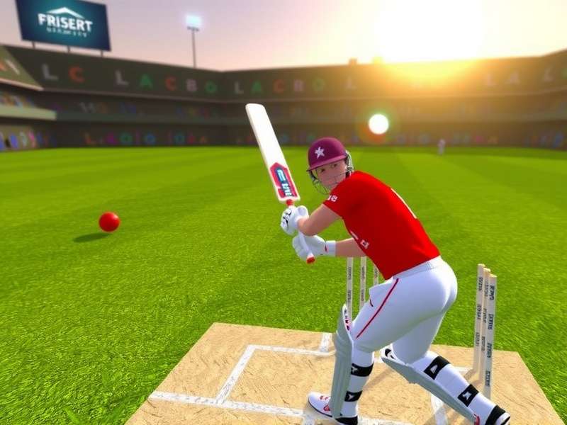 VR Cricket Glory Batting